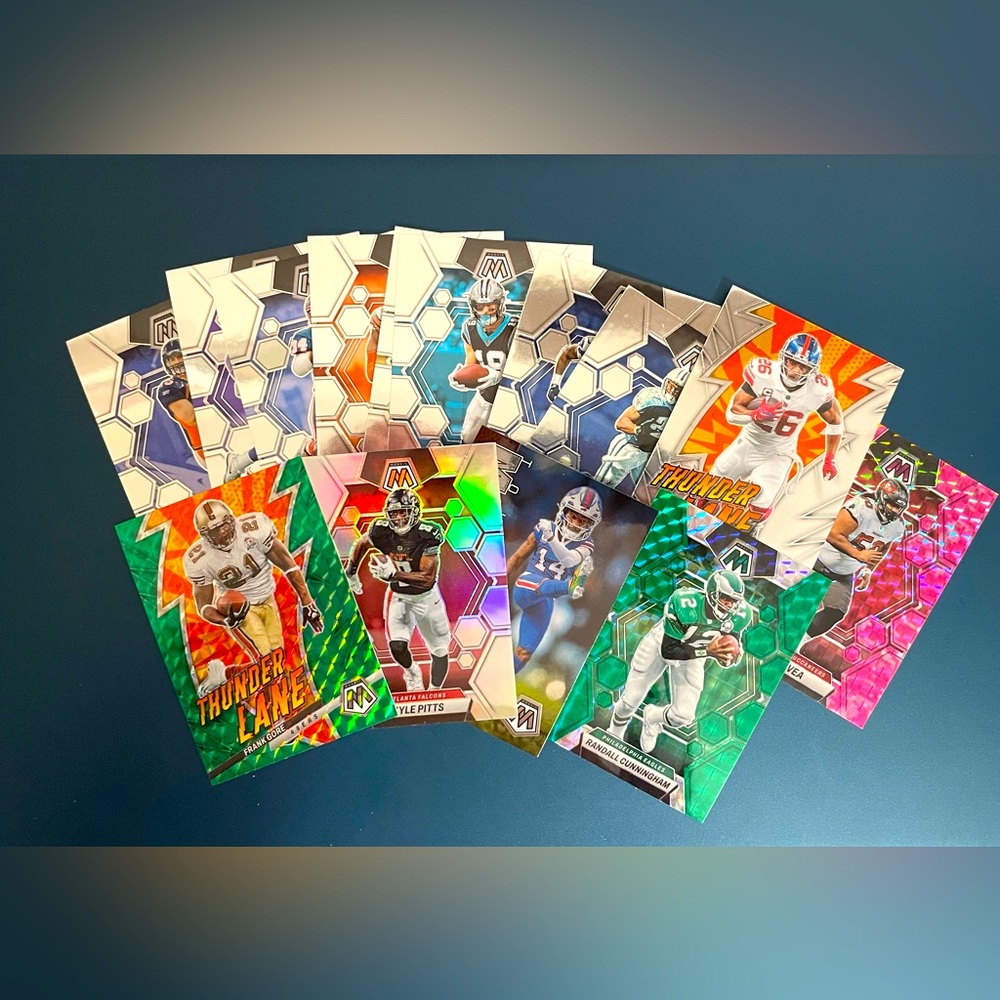 2023 Panini Mosaic Football Trading Cards Gem